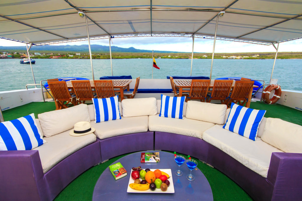 Archipel II Comfort aboard a mid-range Galapagos cruise