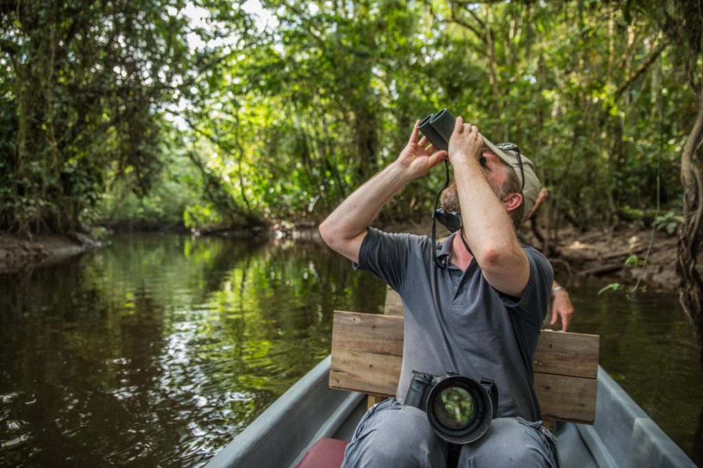 Creek paddling and the best birdwatching in Yasuni