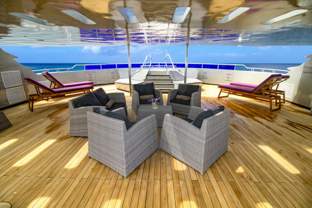 Well-equipped Sundeck onboard Camila Luxury Trimaran