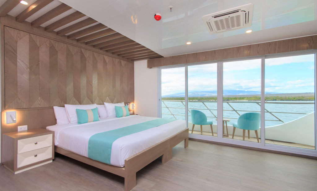 Spacious Suites make the Endemic the best Galapagos luxury expedition