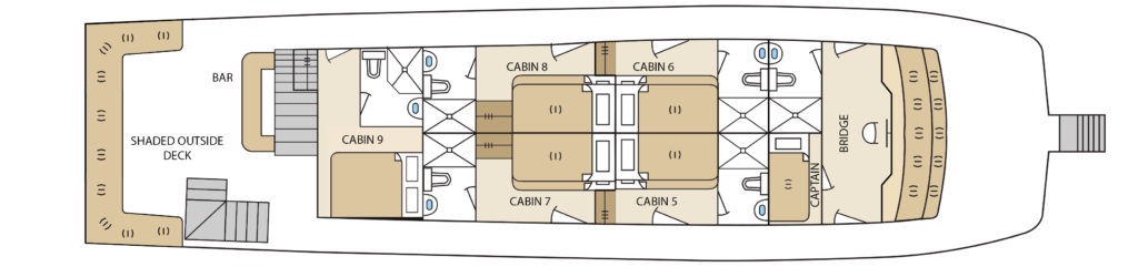Aqua Upper Deck Plan