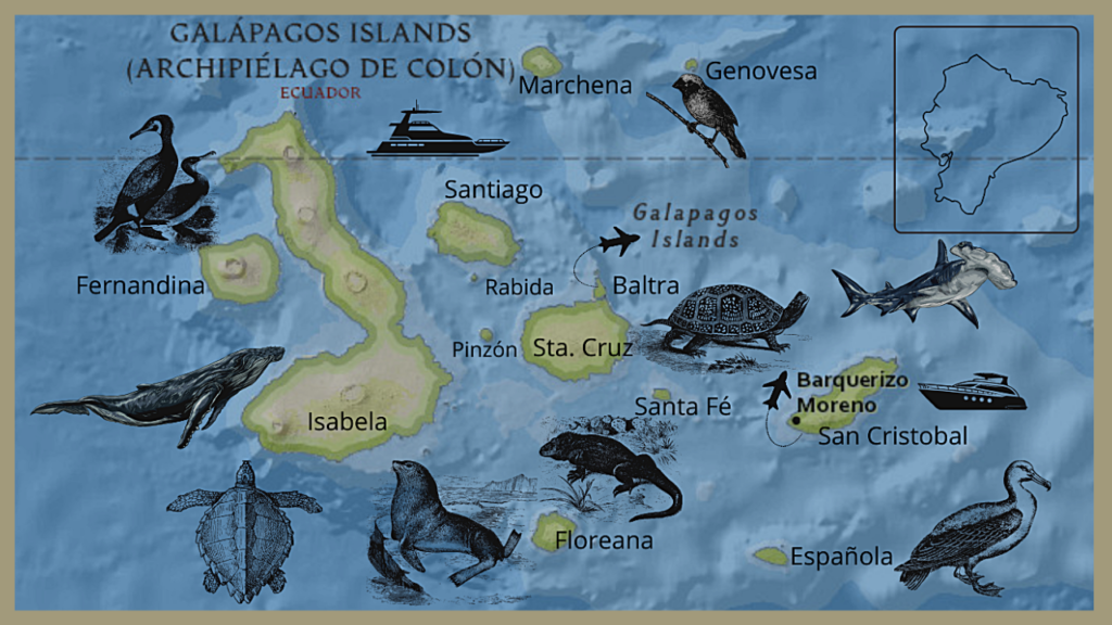 isabela island world map