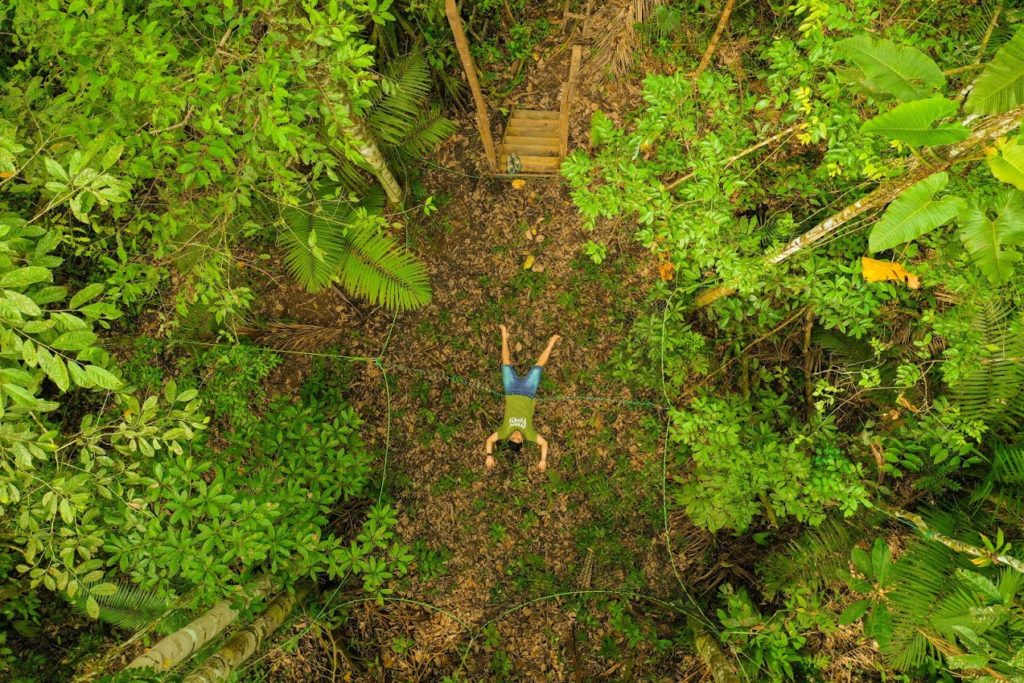 Giant Hammock at the premier Amazon Eco-Lodge in Cuyabeno