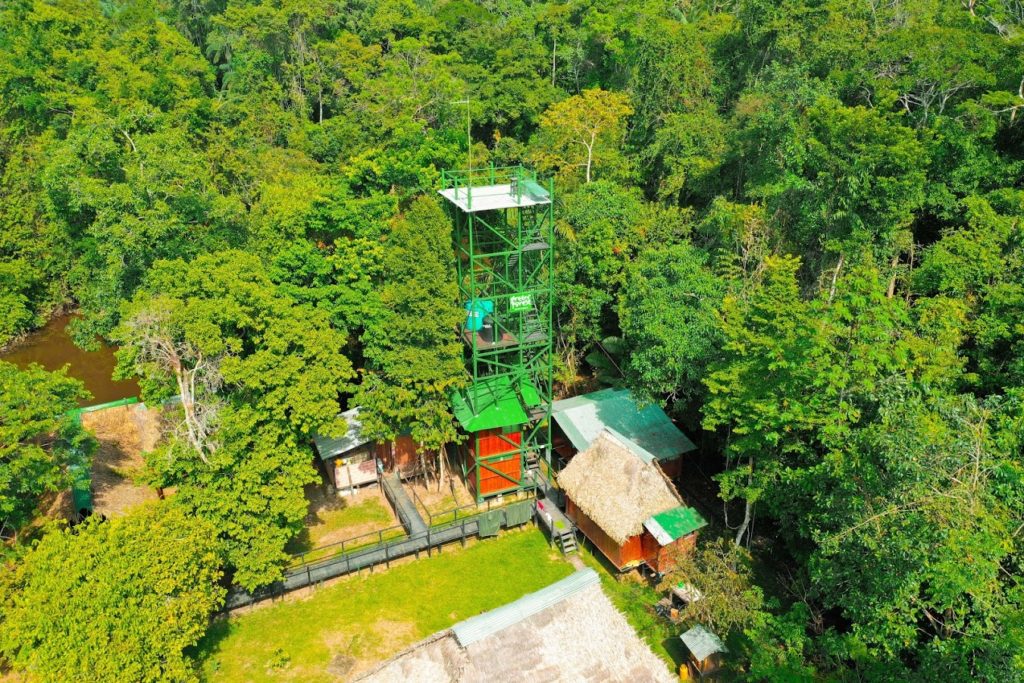 Observation Tower at the Green Forest Lodge